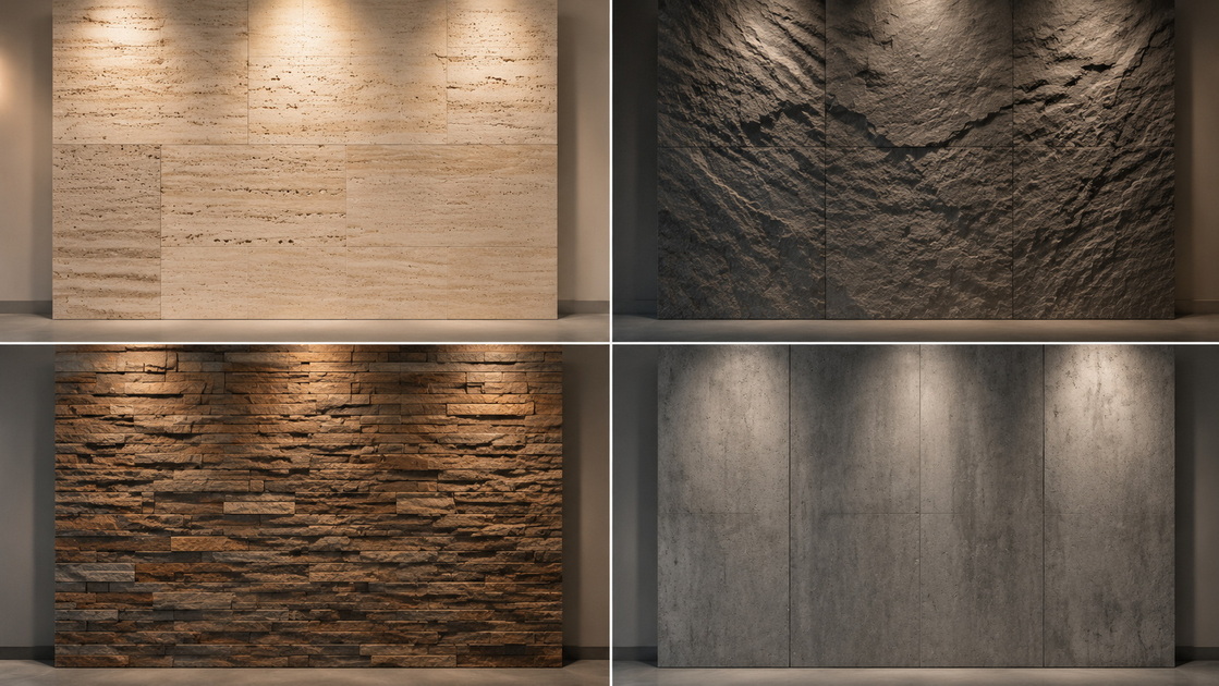 Common PU Stone Wall Panel Textures Common PU Stone Wall Panel Textures