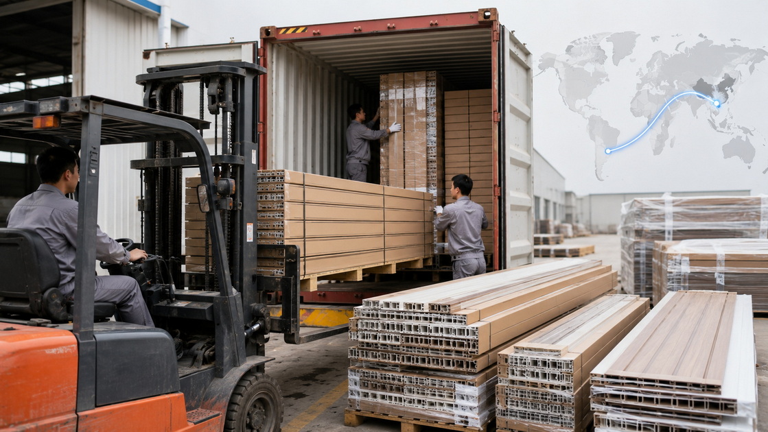 Wall Panel Container Loading For Guinea Wall Panel Container Loading For Guinea