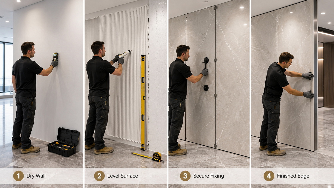 Proper 3D Wall Panel Installation Proper 3D Wall Panel Installation