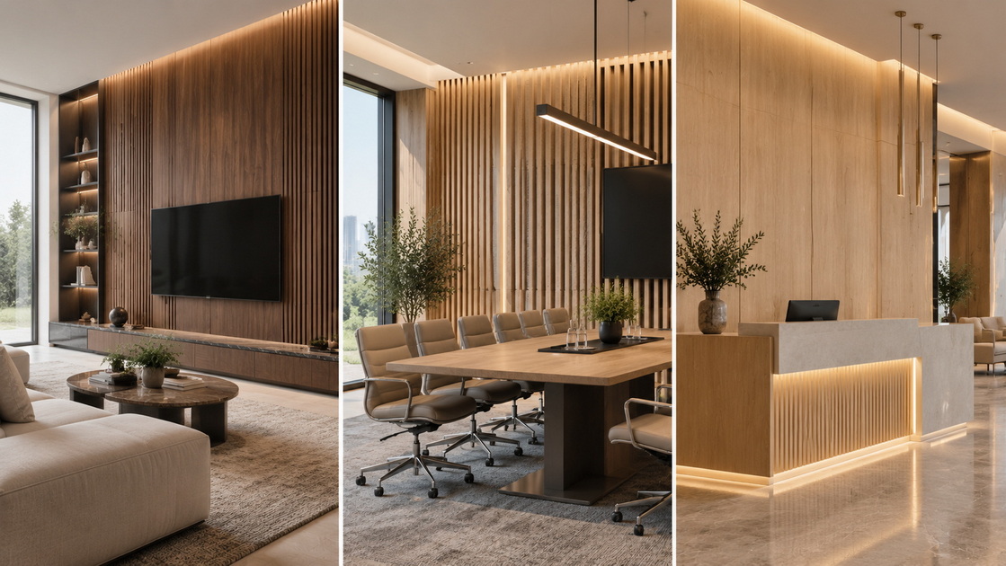Modern Wood Wall Panel Interior Applications Modern Wood Wall Panel Interior Applications