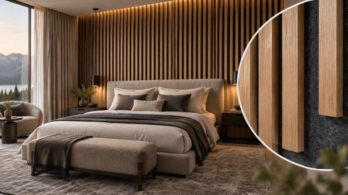 Acoustic Fluted Wall Panel Hotel Suite Acoustic Fluted Wall Panel Hotel Suite