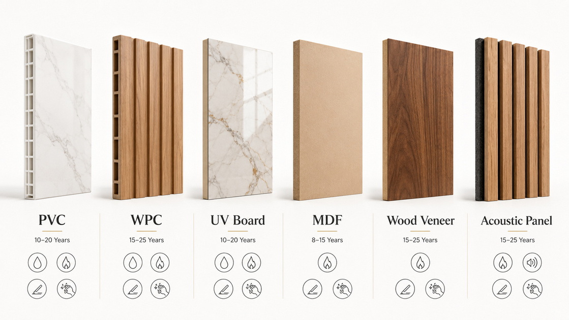 Wall Panel Lifespan By Material Wall Panel Lifespan By Material