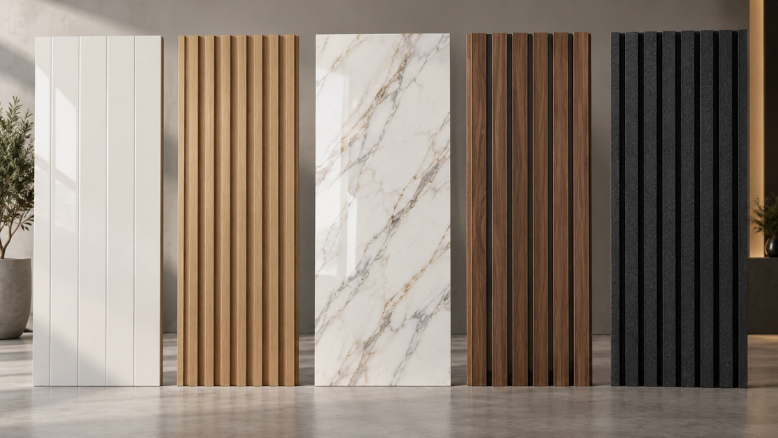 Wall Panel Material Comparison Display Wall Panel Material Comparison Display