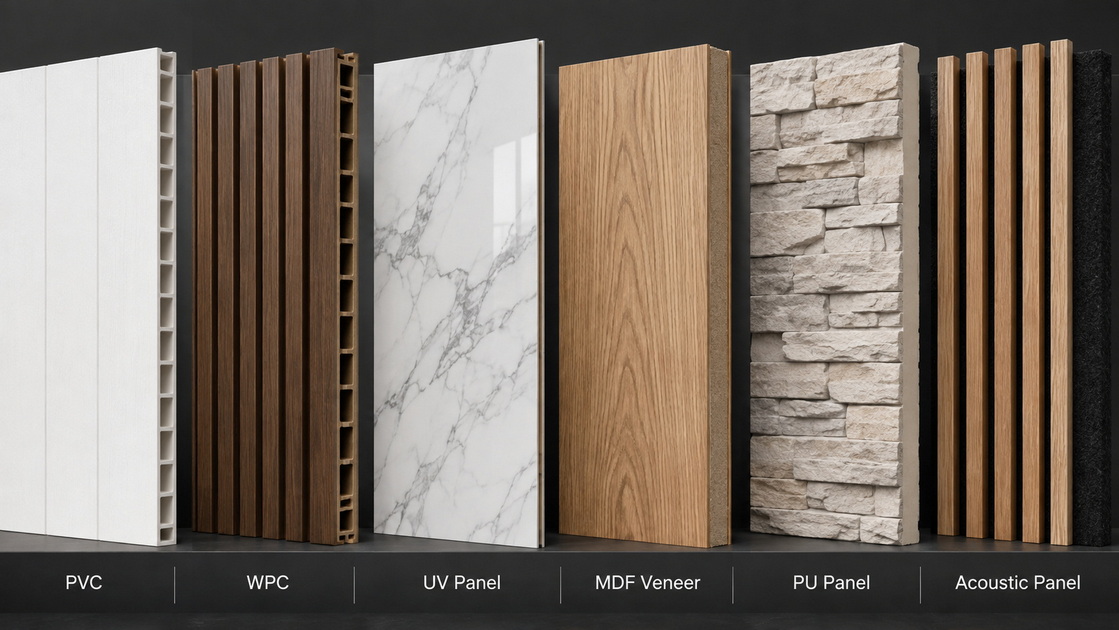 3D Wall Panel Material Comparison 3D Wall Panel Material Comparison