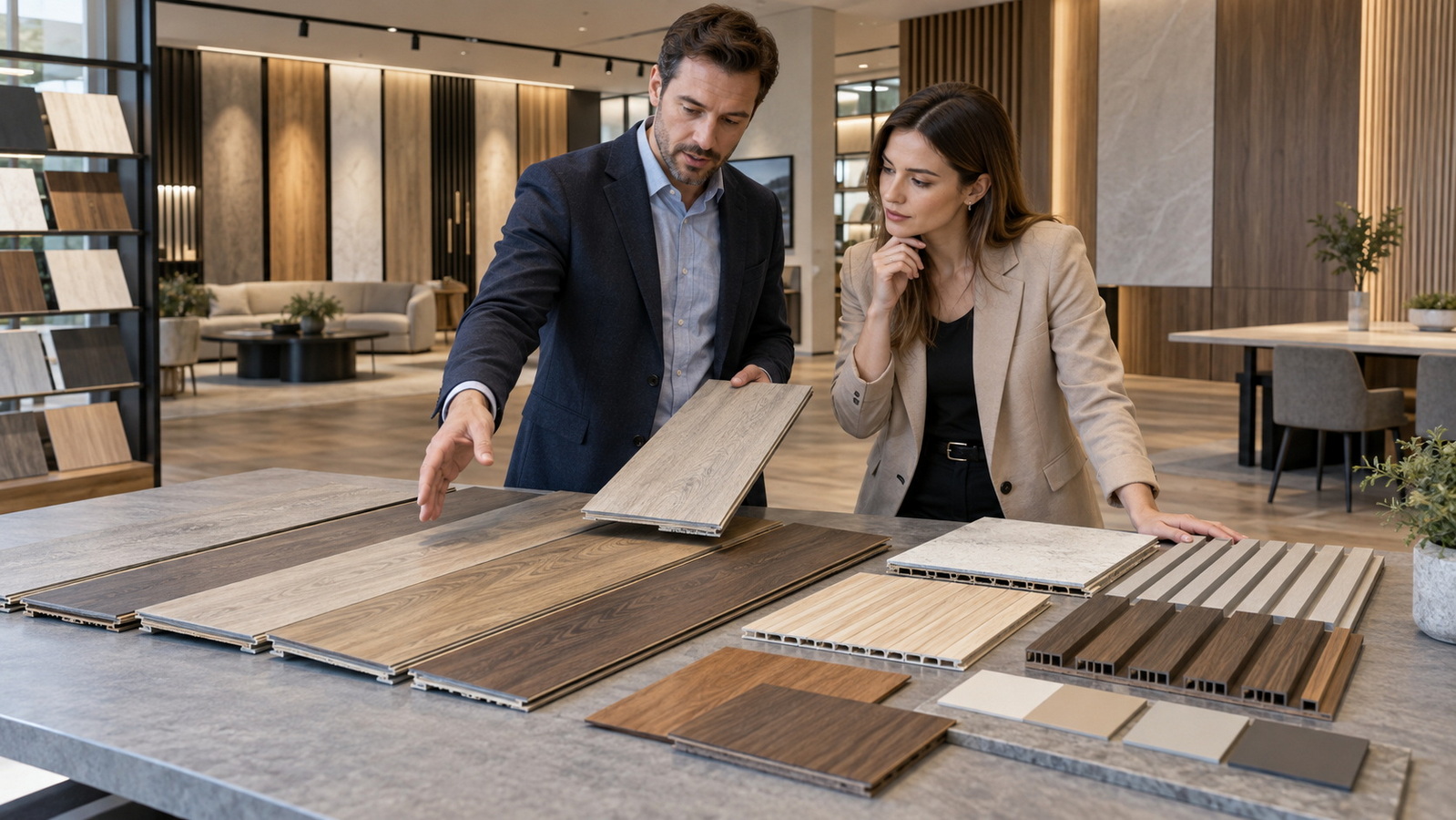 Custom Flooring And Wall Panel Coordination Custom Flooring And Wall Panel Coordination