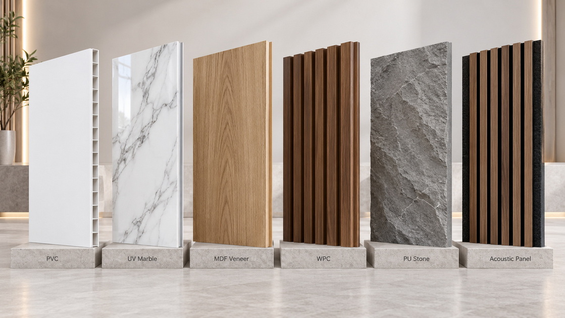 Interior Wall Panel Material Comparison Interior Wall Panel Material Comparison