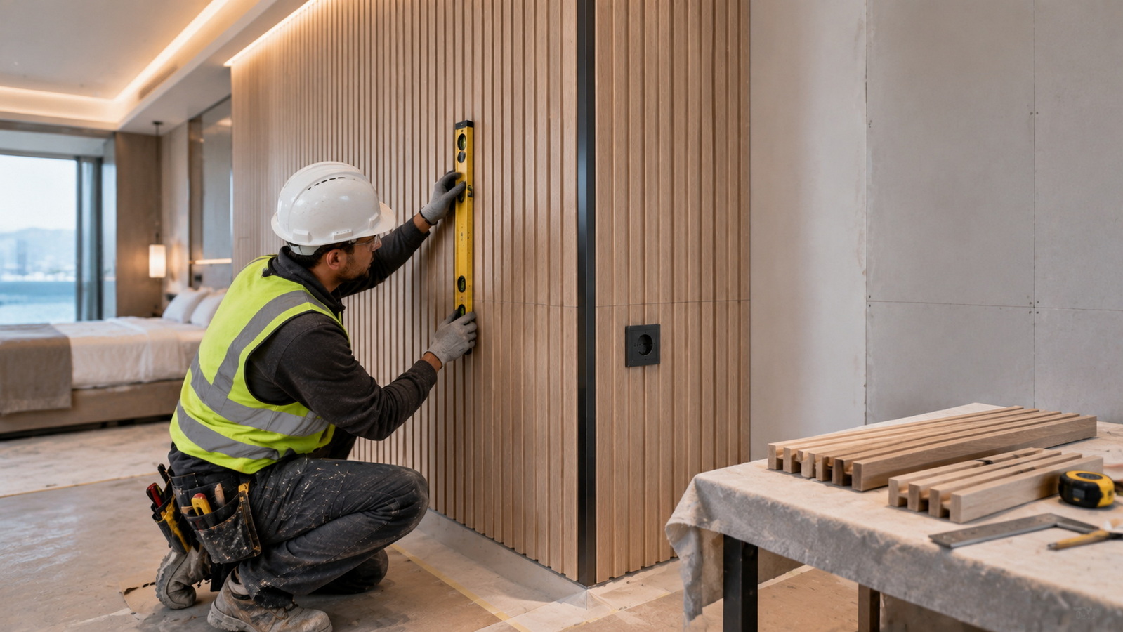 PS Wall Panel Installation Mock Up