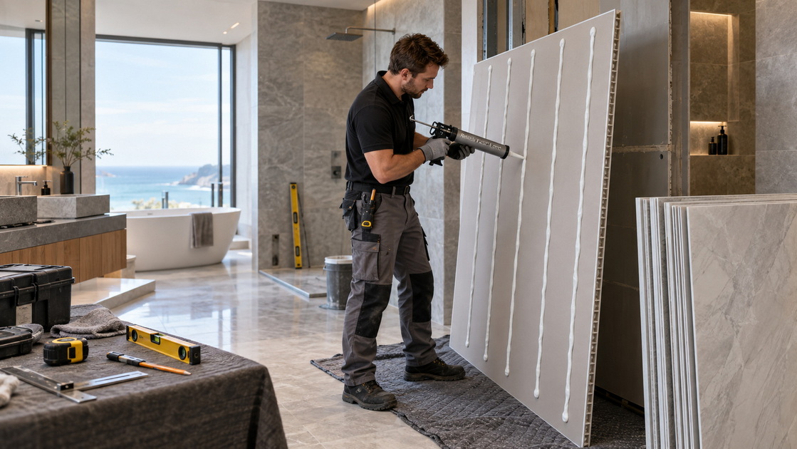 PVC Wall Panel Adhesive Installation.jpg