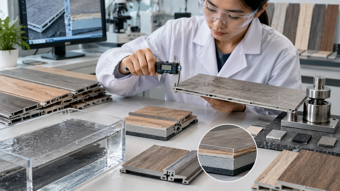 SPC Flooring Quality Inspection
