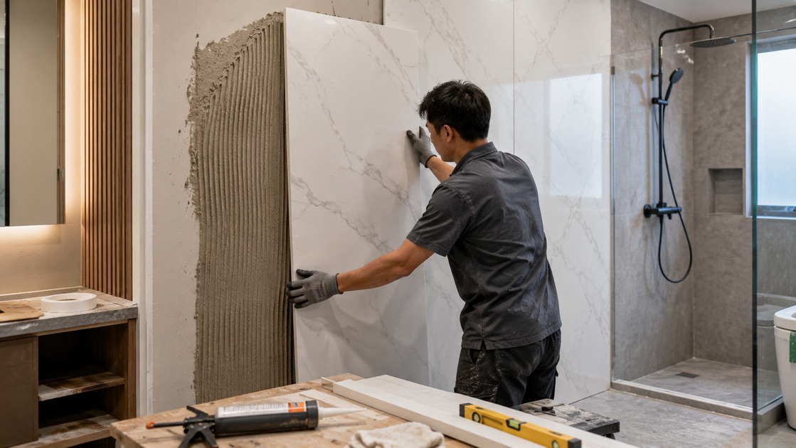 Waterproof Wall Panel Installation Process
