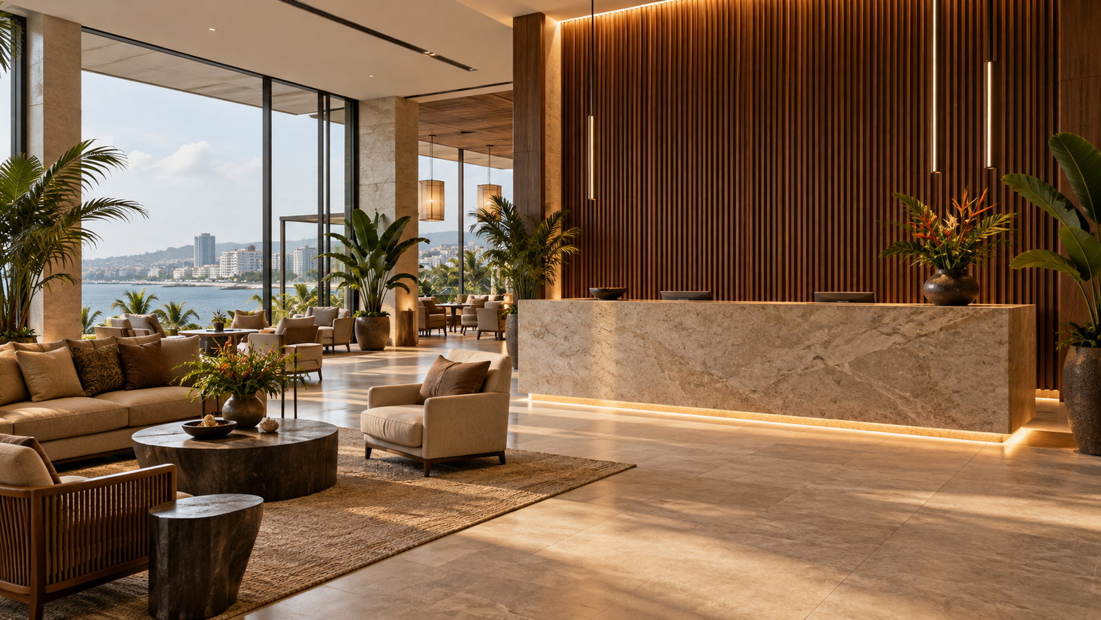 Fluted Wall Panels For Hotel Interiors In Guinea.jpg