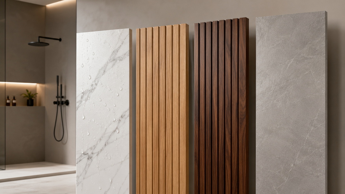 Bathroom Wall Panel Material Comparison