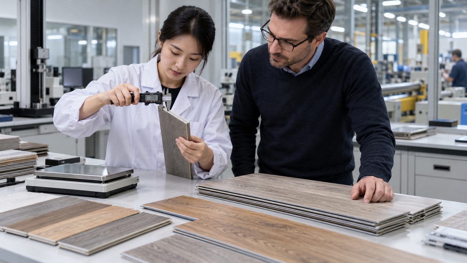 SPC Flooring Quality Inspection And Sample Approval