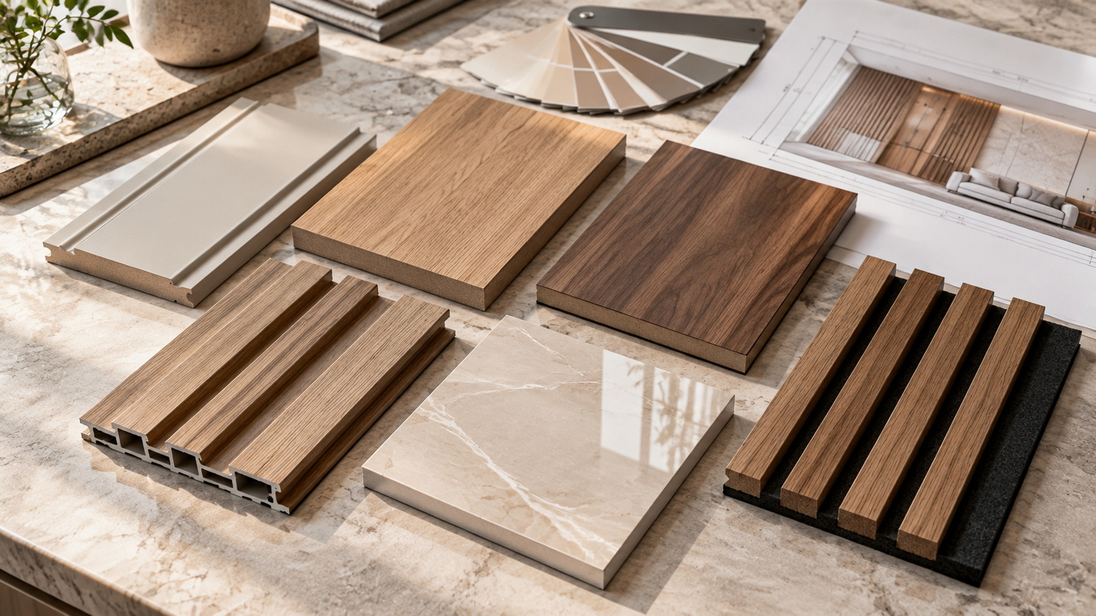 Custom Interior Wall Panel Material Selection